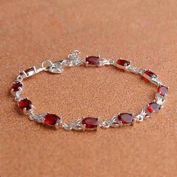 exquisite ruby zircon 925 silver bracelet cute daughter girl jewelry star shape filled round cut crystal fashion bracelet exquisite gift, Golden;silver
exquisite ruby zircon 925 silver bracelet cute daughter girl jewelry star shape filled round cut crystal fashion bracelet exquisite gift, Golden;silver