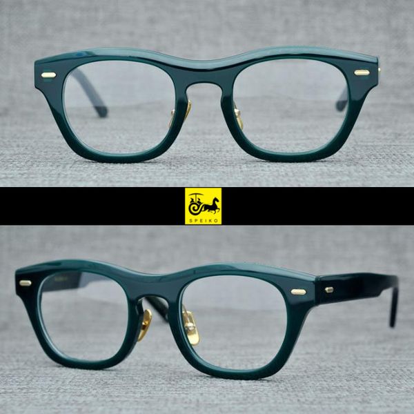 speiko hand made acetate myopia reading glasses 1.74 anti-blue lens re.seg 47 retro mask square style vintage glasses, Black
speiko hand made acetate myopia reading glasses 1.74 anti-blue lens re.seg 47 retro mask square style vintage glasses, Black