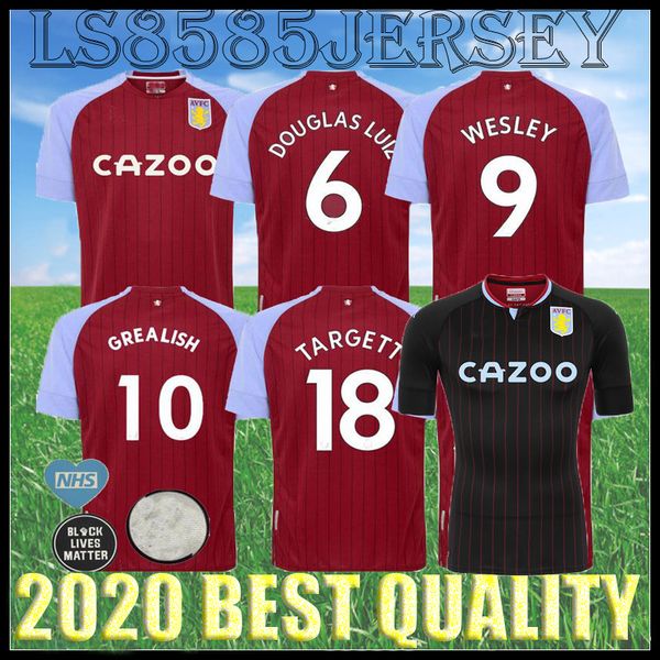 20 21 aston villa soccer jersey home 2020 2021 samatta targett grealish wesley douglas luiz mcgim el ghazi men kids kit football shirts, Black;yellow
20 21 aston villa soccer jersey home 2020 2021 samatta targett grealish wesley douglas luiz mcgim el ghazi men kids kit football shirts, Black;yellow