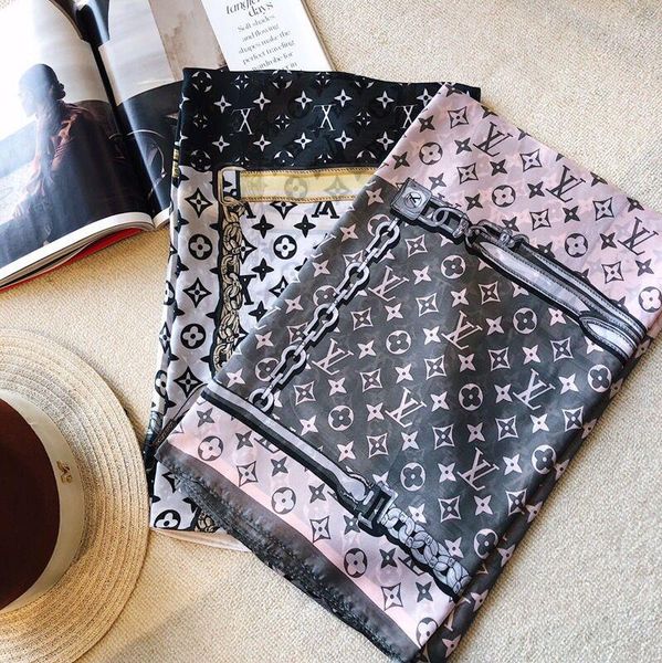spring silk scarf 2019 women letter shawl scarf fashion long neck ring christmas gift wholesale 180x90cm for quality, Blue;gray
spring silk scarf 2019 women letter shawl scarf fashion long neck ring christmas gift wholesale 180x90cm for quality, Blue;gray