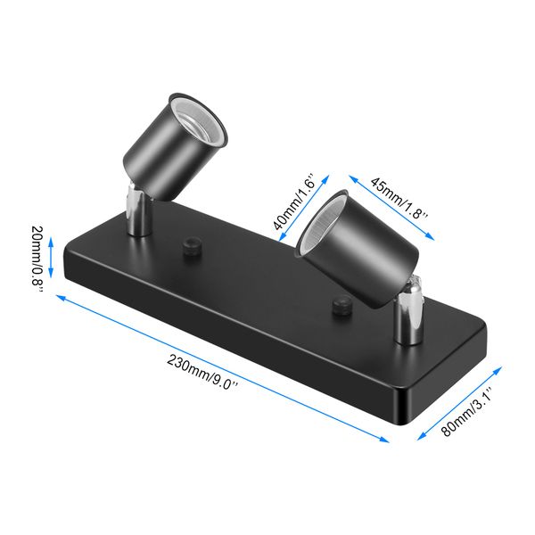 modern 2 lights lamp base e27 lamp holder wall sconces rotatable wall spot ceiling wall mounted lighting screw socket
modern 2 lights lamp base e27 lamp holder wall sconces rotatable wall spot ceiling wall mounted lighting screw socket