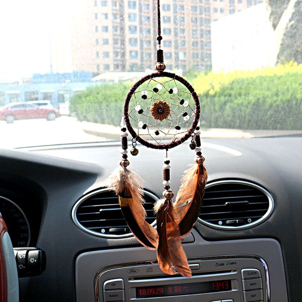 fashion dream catcher car pendant feather decoration automobile rear view mirror dreamcatcher handicraft hanging ornaments decor
fashion dream catcher car pendant feather decoration automobile rear view mirror dreamcatcher handicraft hanging ornaments decor