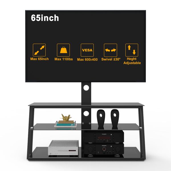 us stock black tv stands adjustable monitor stand riser tempered glass tv table shelf living room furniture
us stock black tv stands adjustable monitor stand riser tempered glass tv table shelf living room furniture