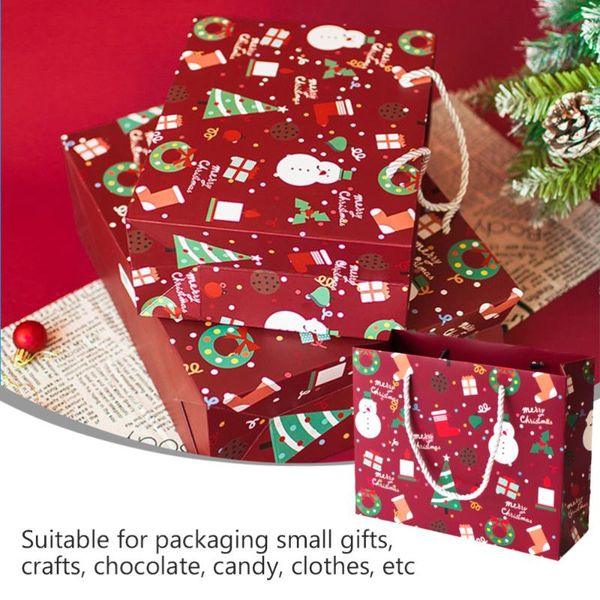 6pcs merry christmas gift bag paper gift wrapping bag xmas candy storage sugar portable package paper tote for party hom
6pcs merry christmas gift bag paper gift wrapping bag xmas candy storage sugar portable package paper tote for party hom