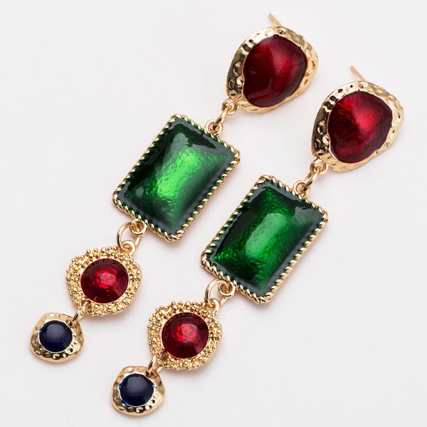 exaggerated multi-layer alloy dripping geometric earrings women's personalized fashion earrings bohemia, Golden
exaggerated multi-layer alloy dripping geometric earrings women's personalized fashion earrings bohemia, Golden