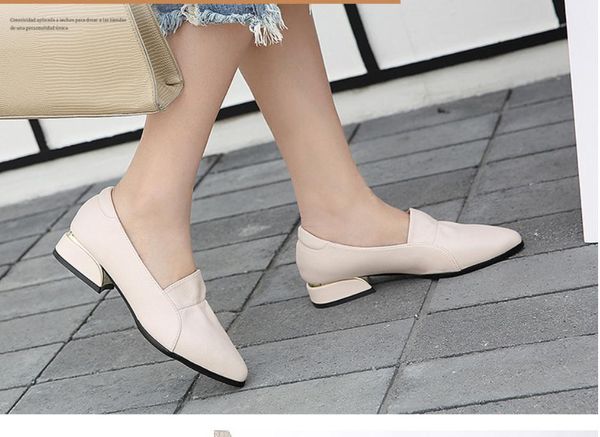 2020 spring and autumn with new style fashion low heel pointed end women's shoes@jkl13, Black
2020 spring and autumn with new style fashion low heel pointed end women's shoes@jkl13, Black