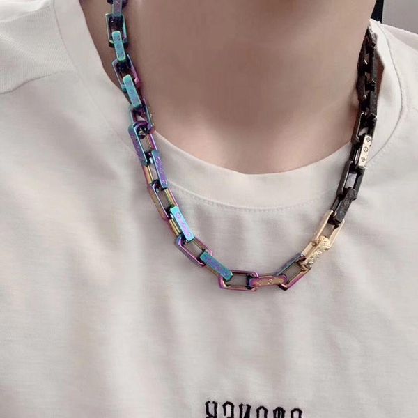 luxury design necklace men and women necklace and bracelet trendy wild necklace titanium steel fashion send box supply, Silver
luxury design necklace men and women necklace and bracelet trendy wild necklace titanium steel fashion send box supply, Silver