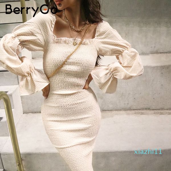 berrygo knitted off shoulder party elegant plaid puff sleeve women dress streetwear ladies autumn winter vestidos, Black;gray
berrygo knitted off shoulder party elegant plaid puff sleeve women dress streetwear ladies autumn winter vestidos, Black;gray