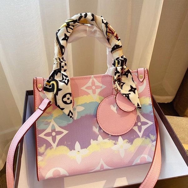 classic cloud rainbow contrast color handbags shopping bags shoulder bag beach bags canvas material crossbody purse messenger handbag
classic cloud rainbow contrast color handbags shopping bags shoulder bag beach bags canvas material crossbody purse messenger handbag