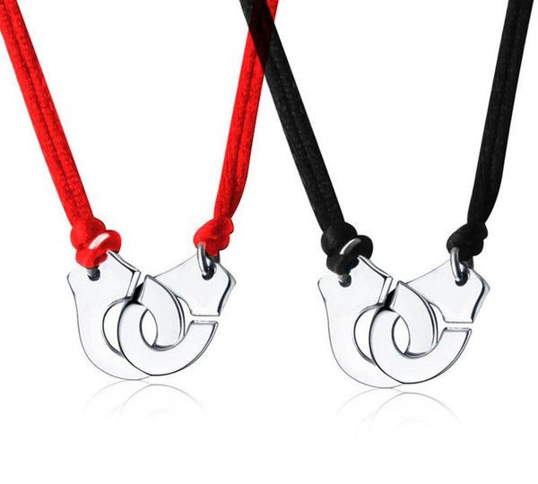 мода ювелирных изделия les ожерелье 925 серебряного handcuff menottes подвеска с регулируемой веревкой для мужчин женщин франции bijoux coll, Silver
мода ювелирных изделия les ожерелье 925 серебряного handcuff menottes подвеска с регулируемой веревкой для мужчин женщин франции bijoux coll, Silver