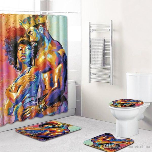 new bathroom sets men and women bathroom decoration shower curtain carpet rug set non-slip mat absorbent foot pad egyptian style
new bathroom sets men and women bathroom decoration shower curtain carpet rug set non-slip mat absorbent foot pad egyptian style