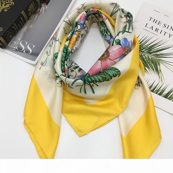 new style 110cm - 110cm 100% twill silk material yellow print flowers pattern square scarf for women, Blue;gray
new style 110cm - 110cm 100% twill silk material yellow print flowers pattern square scarf for women, Blue;gray