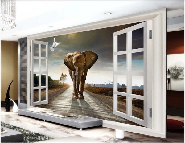 3d wall murals wallpaper custom p mural on the wall grassland road elephant window living room home decor 3d wall murals for walls 3 d
3d wall murals wallpaper custom p mural on the wall grassland road elephant window living room home decor 3d wall murals for walls 3 d