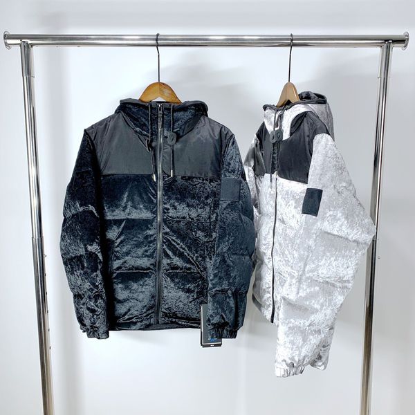 19fw velvet down jacket logo embroidery coats couple coat winter mountain outerwear warm fashion men women hflsyrf092, Black
19fw velvet down jacket logo embroidery coats couple coat winter mountain outerwear warm fashion men women hflsyrf092, Black