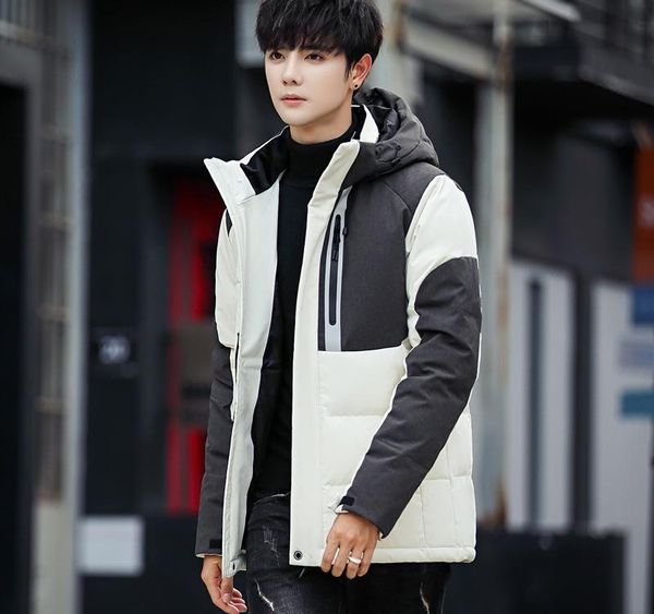 men winter thick duck down jacket men hooded down waterproof snow coat warm quality male casual winter outerwer003, Black
men winter thick duck down jacket men hooded down waterproof snow coat warm quality male casual winter outerwer003, Black