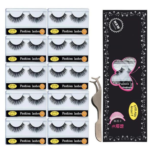 false eyelashes anself 10 pairs fake 3d mink makeup natural long lashes fluffy volume eye extension
false eyelashes anself 10 pairs fake 3d mink makeup natural long lashes fluffy volume eye extension