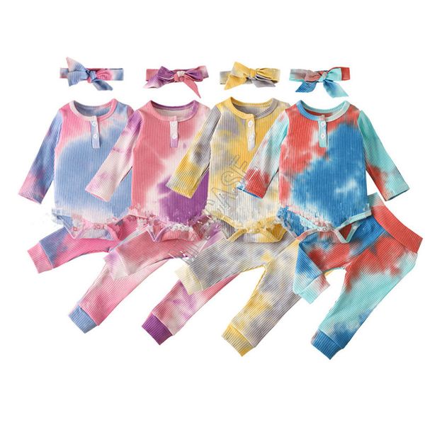tie-dye baby rompers one-piece long sleeve sweater pants headbands button bodysuits three pieces set autumn children jumpsuits suit d82505, White
tie-dye baby rompers one-piece long sleeve sweater pants headbands button bodysuits three pieces set autumn children jumpsuits suit d82505, White
