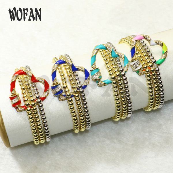 charm bracelets 3 strands beaded accessories for women multi colors clasp color retention jewelry 50674, Golden;silver
charm bracelets 3 strands beaded accessories for women multi colors clasp color retention jewelry 50674, Golden;silver