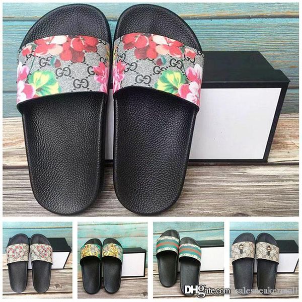 with box 2020 fashion flowers bee praint designer summer men women slides shoes wide flat slippery sandals slipper flip flops size 35-45
with box 2020 fashion flowers bee praint designer summer men women slides shoes wide flat slippery sandals slipper flip flops size 35-45