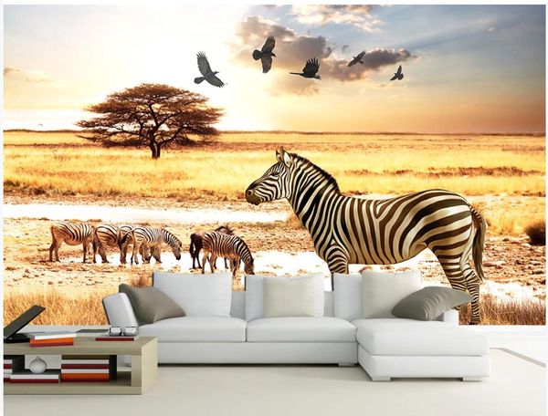 3d wallpaper custom p mural on the wall african grassland zebra eagle background home decor p wallpaper in the living room
3d wallpaper custom p mural on the wall african grassland zebra eagle background home decor p wallpaper in the living room