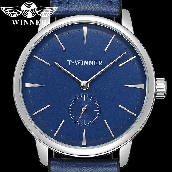 winner hand wind mechanical men wristwatch sport male clock blue genuine leather new man watch 8165, Slivery;brown
winner hand wind mechanical men wristwatch sport male clock blue genuine leather new man watch 8165, Slivery;brown