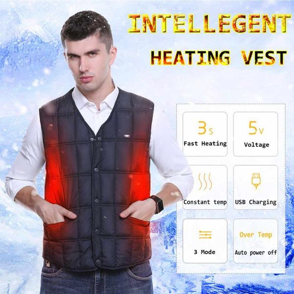 outdoor t-shirts usb infrared electric heating vest warm jacket men women winter flexible heated thermal clothing waistcoat, Gray;blue
outdoor t-shirts usb infrared electric heating vest warm jacket men women winter flexible heated thermal clothing waistcoat, Gray;blue