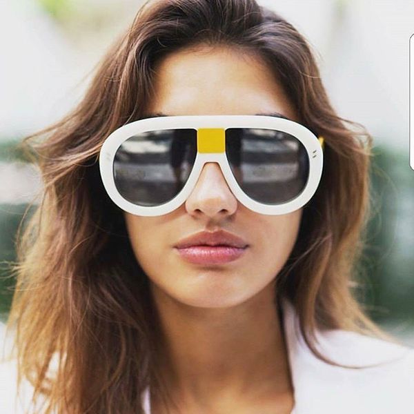 sunglasses oversized fashion women 2021 designer vintage glasses men shades cool trend cy023, White;black
sunglasses oversized fashion women 2021 designer vintage glasses men shades cool trend cy023, White;black