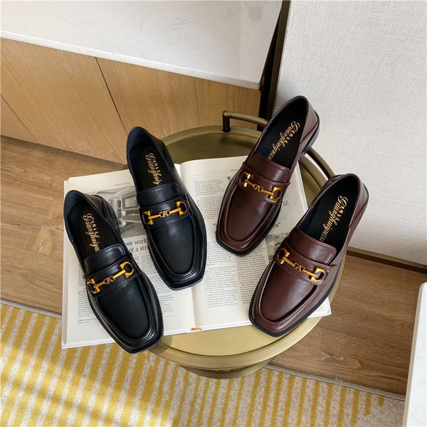 low heels loafers women shoes casual shallow oxford metal decoration square toe shoes vintage slip on moccasins sandalias mujer, Black
low heels loafers women shoes casual shallow oxford metal decoration square toe shoes vintage slip on moccasins sandalias mujer, Black