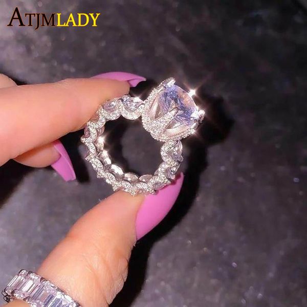 wedding rings iced out bling pricess cut cz band ring for women engagement fashion luxury silver color big, Slivery;golden
wedding rings iced out bling pricess cut cz band ring for women engagement fashion luxury silver color big, Slivery;golden
