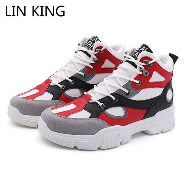 lin king men boots большой размер high top открытый кроссовки толстая подошва высота увеличение лодыжка обувь человек luminous светящиеся ос, Black
lin king men boots большой размер high top открытый кроссовки толстая подошва высота увеличение лодыжка обувь человек luminous светящиеся ос, Black