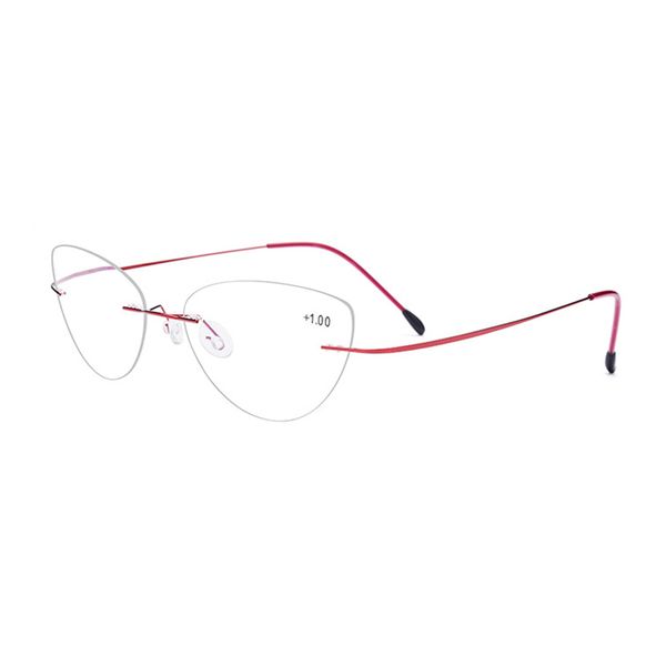 sunglasses rimless reading glasses frame titanium alloy women ultralight cat eye presbyopia hyperopia reader frameless +1.0 +1.5 +2.0 +3 h5, White;black
sunglasses rimless reading glasses frame titanium alloy women ultralight cat eye presbyopia hyperopia reader frameless +1.0 +1.5 +2.0 +3 h5, White;black