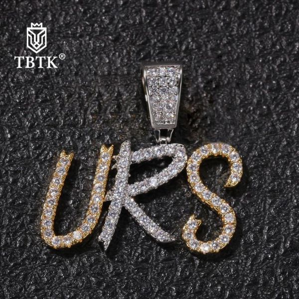 chains tbtk iced out cursive writing squiggly gold initial letters custom cz statement pendants necklace women luxury jewellery, Silver
chains tbtk iced out cursive writing squiggly gold initial letters custom cz statement pendants necklace women luxury jewellery, Silver