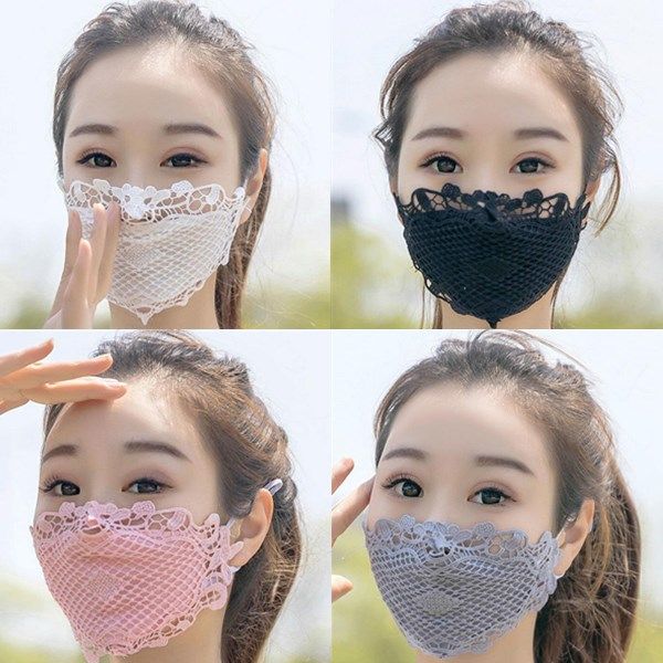 women face mask lace ornament double layer face masks anti dust breathable mouth-muffle cool ladies durable face mask
women face mask lace ornament double layer face masks anti dust breathable mouth-muffle cool ladies durable face mask