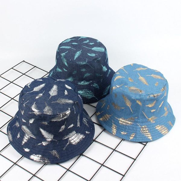 2020 fashion hats for womendouble sided wear feather fisherman hat sunscreen outdoors cap sombrero mujer verano, Blue;gray
2020 fashion hats for womendouble sided wear feather fisherman hat sunscreen outdoors cap sombrero mujer verano, Blue;gray