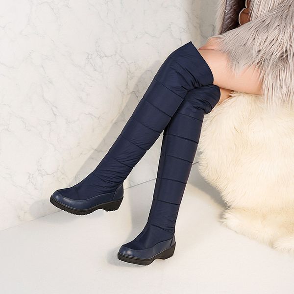 boots ymechic 2021 blue black knee high women winter wedge heel down cotton long knight riding snow plus size ladies shoes
boots ymechic 2021 blue black knee high women winter wedge heel down cotton long knight riding snow plus size ladies shoes
