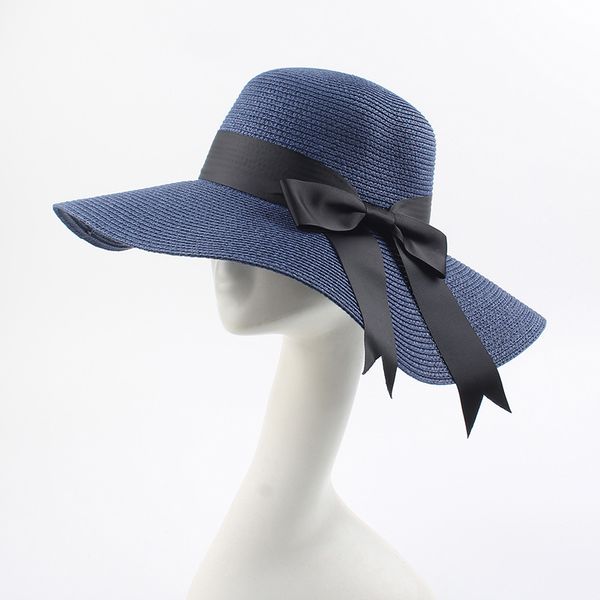 fashion women 2020 summer sun hat straw hat wide brim elegant ribbon bow dome panama vintage boho beach holiday cap, Blue;gray
fashion women 2020 summer sun hat straw hat wide brim elegant ribbon bow dome panama vintage boho beach holiday cap, Blue;gray