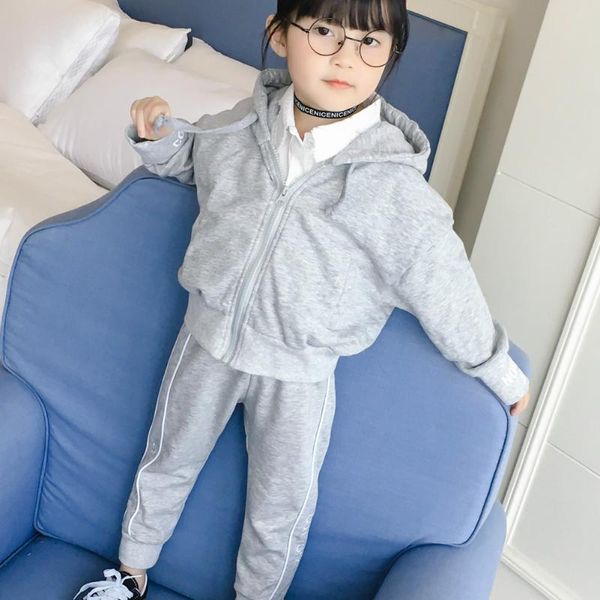 baby sports suit zipper coat+pants kids hoodie set boys girls children clothes, Black
baby sports suit zipper coat+pants kids hoodie set boys girls children clothes, Black