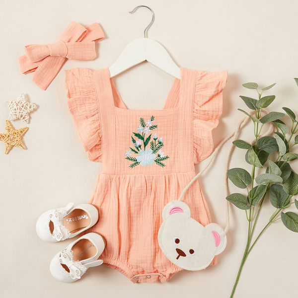 designer cute infant baby girls clothes sleeveless clothing sets flying sleeve flower frill ruffle strap bodysuit romper outfits, Pink;blue
designer cute infant baby girls clothes sleeveless clothing sets flying sleeve flower frill ruffle strap bodysuit romper outfits, Pink;blue