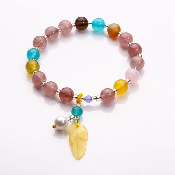 jinzeyinatural stone bracelet ladies natural strawberry crystal yoga bracelet with beads lovers charm jewelry gift elastic line, Black
jinzeyinatural stone bracelet ladies natural strawberry crystal yoga bracelet with beads lovers charm jewelry gift elastic line, Black