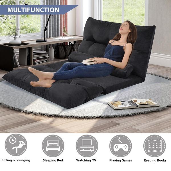 us stock, oris fur. sofa bed adjustable folding futon video gaming sofa lounge sofa with two pillows(black) wf015436baa
us stock, oris fur. sofa bed adjustable folding futon video gaming sofa lounge sofa with two pillows(black) wf015436baa