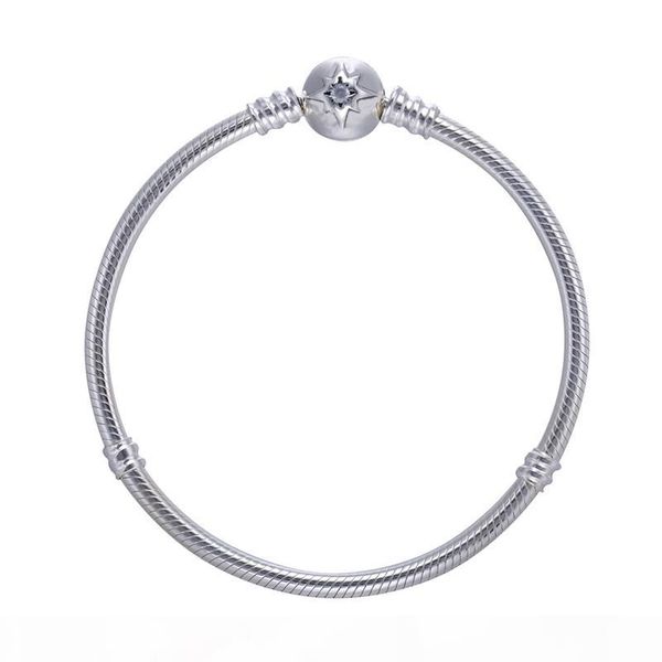 2017 autumn style authentic 925-sterling-silver moment silver bracelet with starry sky clasp for women vintage gift, Black
2017 autumn style authentic 925-sterling-silver moment silver bracelet with starry sky clasp for women vintage gift, Black