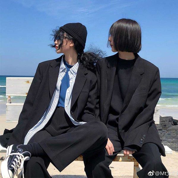 nicemix vintage double breasted office ladies solid blazer long sleeve loose houndstooth suit coat jacket women blazers female, White;black
nicemix vintage double breasted office ladies solid blazer long sleeve loose houndstooth suit coat jacket women blazers female, White;black