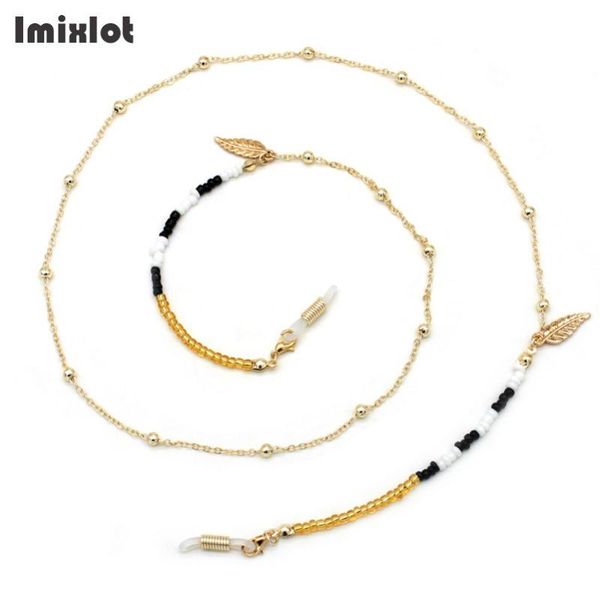 gold leaf charm womens eyeglass chains handmade sunglasses reading beaded glasses chain eyewears cord holder neck strap rope, Silver
gold leaf charm womens eyeglass chains handmade sunglasses reading beaded glasses chain eyewears cord holder neck strap rope, Silver