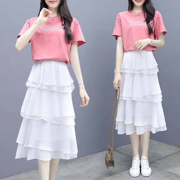 two-piece set skirt long skirtt-shirt long skirtfor women 2020 summer new korean style letter short-sleeved t-shirt mid-length cake skirt wo, Gray
two-piece set skirt long skirtt-shirt long skirtfor women 2020 summer new korean style letter short-sleeved t-shirt mid-length cake skirt wo, Gray
