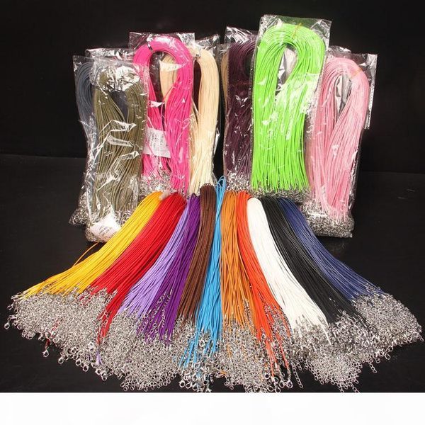 wax leather snake necklace beading cord string rope wire extender chains with lobster clasp diameter 1.5 mm diy jewelry accessories, Silver
wax leather snake necklace beading cord string rope wire extender chains with lobster clasp diameter 1.5 mm diy jewelry accessories, Silver