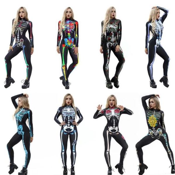 womens rompers designer skinny long sleeve o neck womens sports jumpsuits fashion slim female apparel halloween flower print, Black;white
womens rompers designer skinny long sleeve o neck womens sports jumpsuits fashion slim female apparel halloween flower print, Black;white