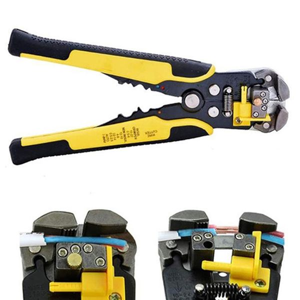 0.2-6mm automatic wire striper cutter stripper crimper pliers crimping terminal hand tool cutting and stripping wire awg24-10
0.2-6mm automatic wire striper cutter stripper crimper pliers crimping terminal hand tool cutting and stripping wire awg24-10