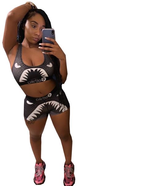 ethika women fashion swimsuit crop vest + swim shorts trunks boxers 2 piece set tracksuit patchwork shark camo swimwear bikini 8ur1, Gray
ethika women fashion swimsuit crop vest + swim shorts trunks boxers 2 piece set tracksuit patchwork shark camo swimwear bikini 8ur1, Gray