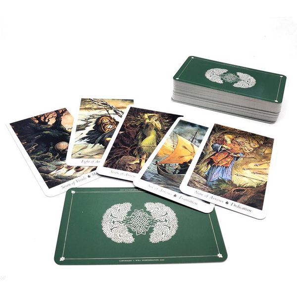 78pcs обновления карты таро английский настольные игры таро колода партии игра руководство гадание fate настольная игра oracle cards deck yx
78pcs обновления карты таро английский настольные игры таро колода партии игра руководство гадание fate настольная игра oracle cards deck yx