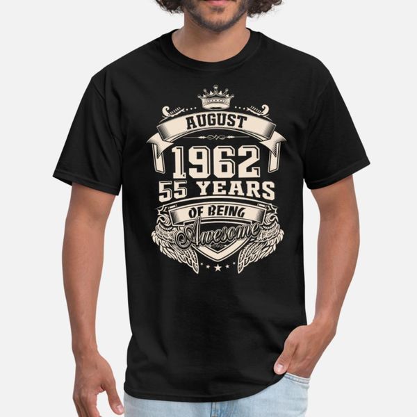 born in august 1962 t shirt men customize cotton o-neck slim cute building spring autumn pictures shirt, White;black
born in august 1962 t shirt men customize cotton o-neck slim cute building spring autumn pictures shirt, White;black